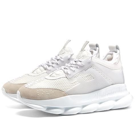 all white versace chain reaction|Versace chain reaction sale.